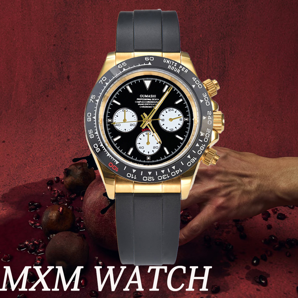 Jewelry For Watches - customized vk63 WATCH 39.3MM Vk63 Quartz