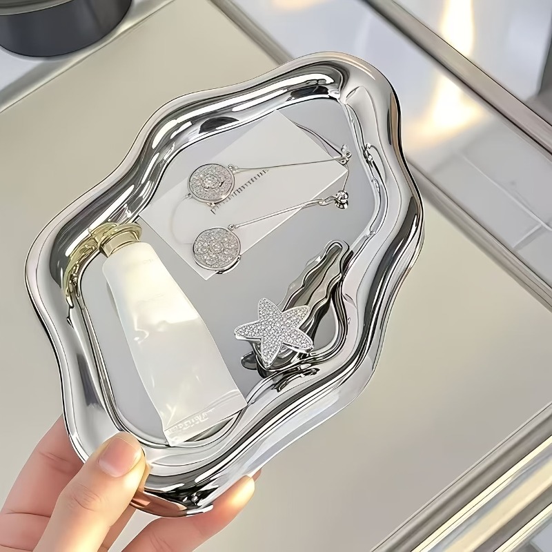 Jewelry Organizer Watches - Jewelry Tray, Elegant Cloud Hexagon Design,
