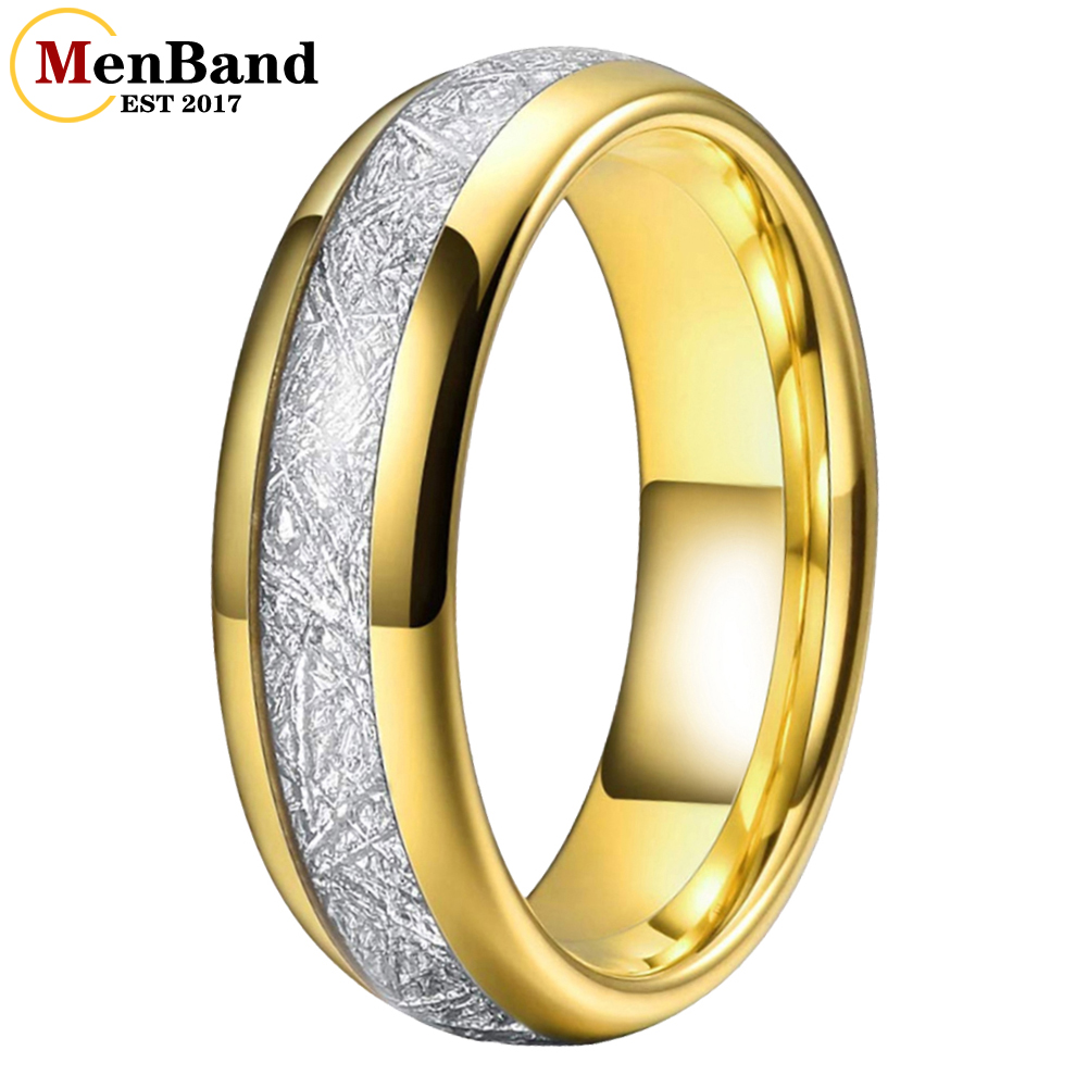 Statement Cocktail Ring - MenBand Classic 4/6/8mm Men Women Tungsten