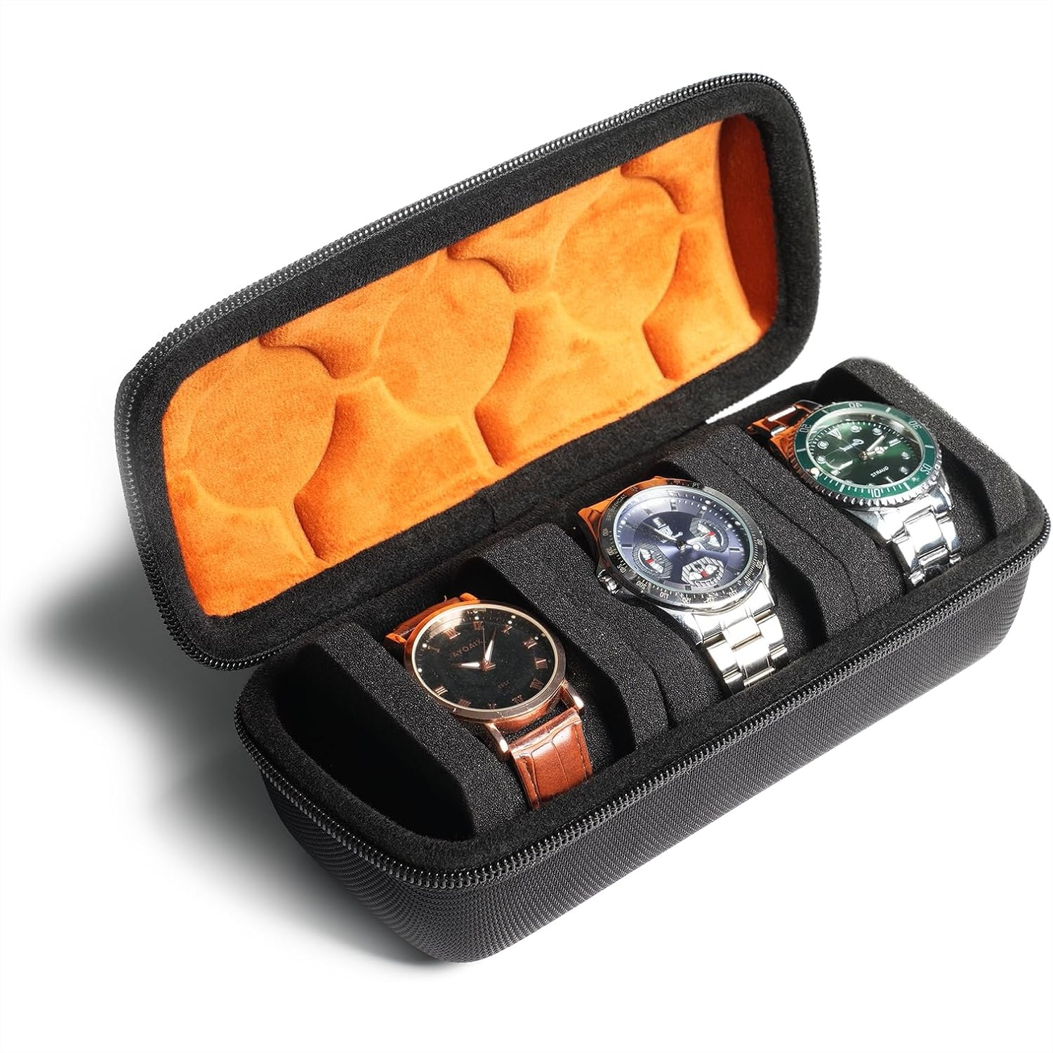 Jewelry Organizer Watches - Hard Watch Case for Travel -