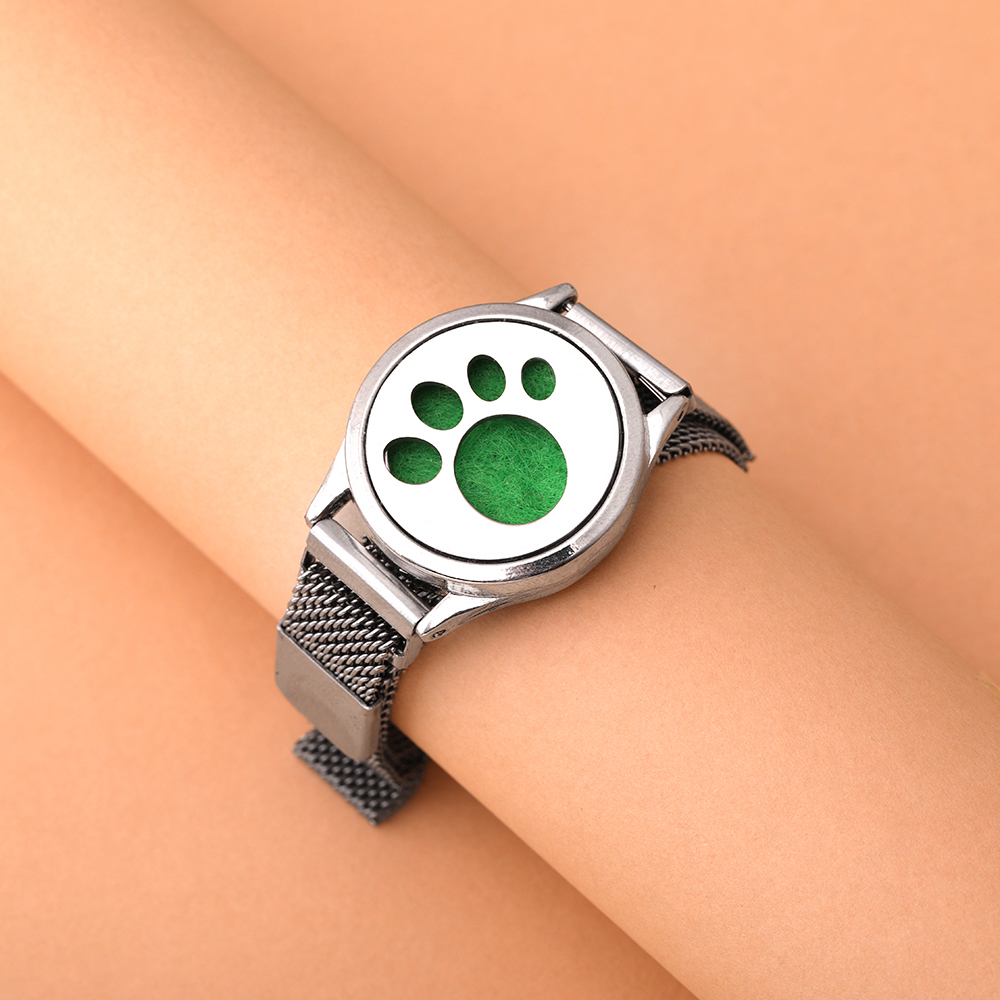 Jewelry Essentials Watches - New Aromatherapy Essential Oil Diffuser Bracelet