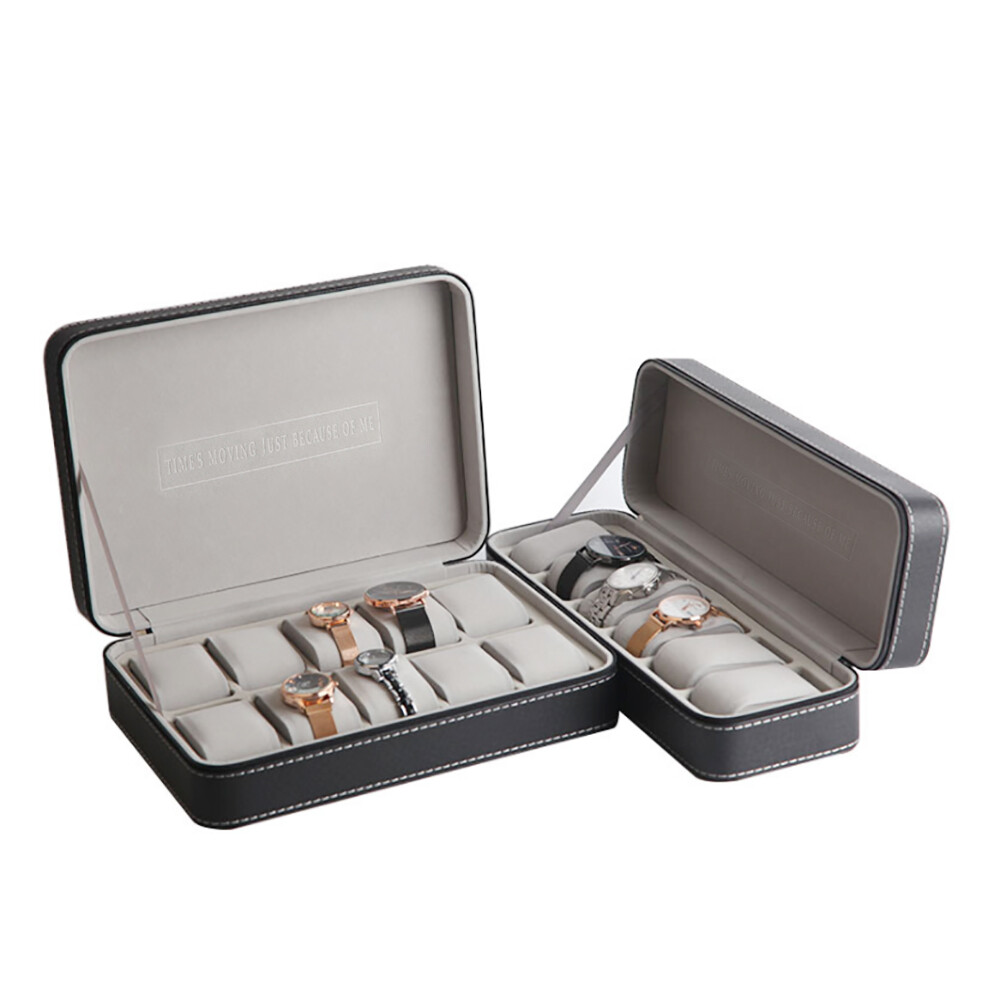 Jewelry Organizer Watches - Bymaocar Portable 6 Slot Zipper Watch
