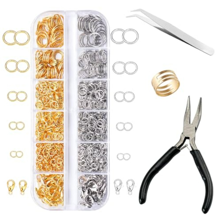 Jewelry Repair & Watches Reviews - 1200PCS Jewelry Making Supplies, Open Jump