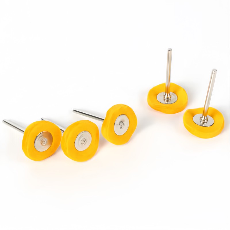 Jewelry For Watches - 26Pcs 3mm Yellow Polishing Cloth Wheel,
