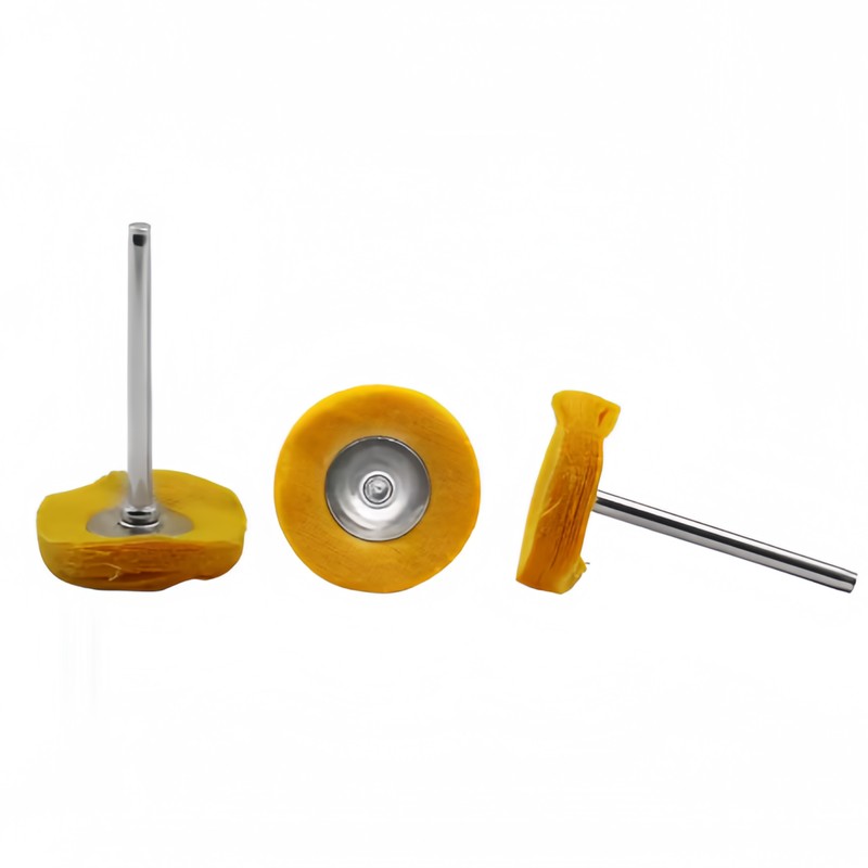 Jewelry For Watches - 57Pcs 3mm Yellow Polishing Cloth Wheel,