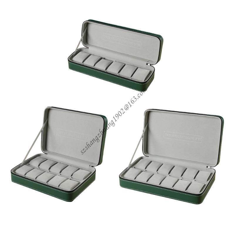 Jewelry Box That Holds Watches - Q6RB Watch Travel Box with Zip