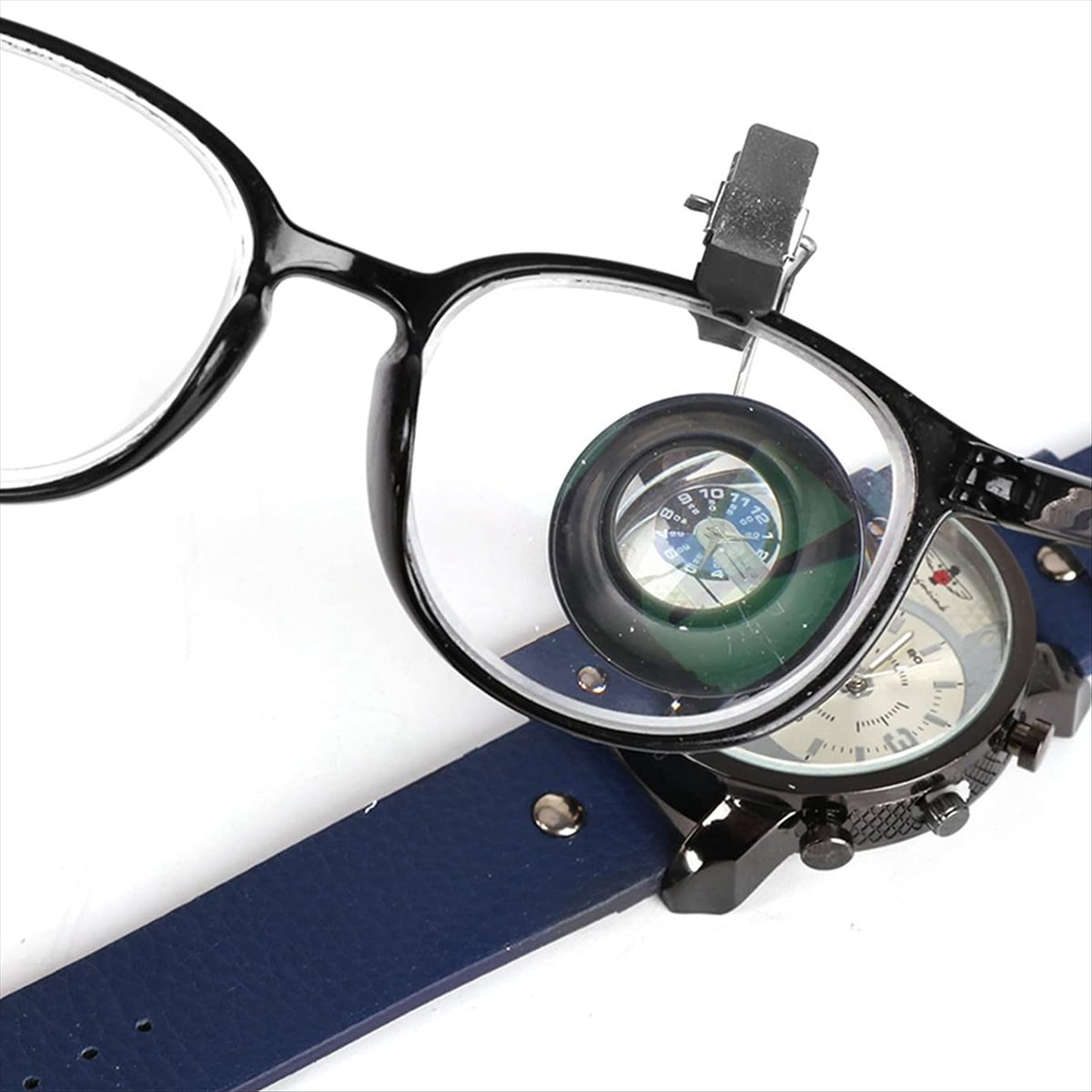 Jewels On Watches - NOCM Clip on Eyeglass Magnifier, 20X