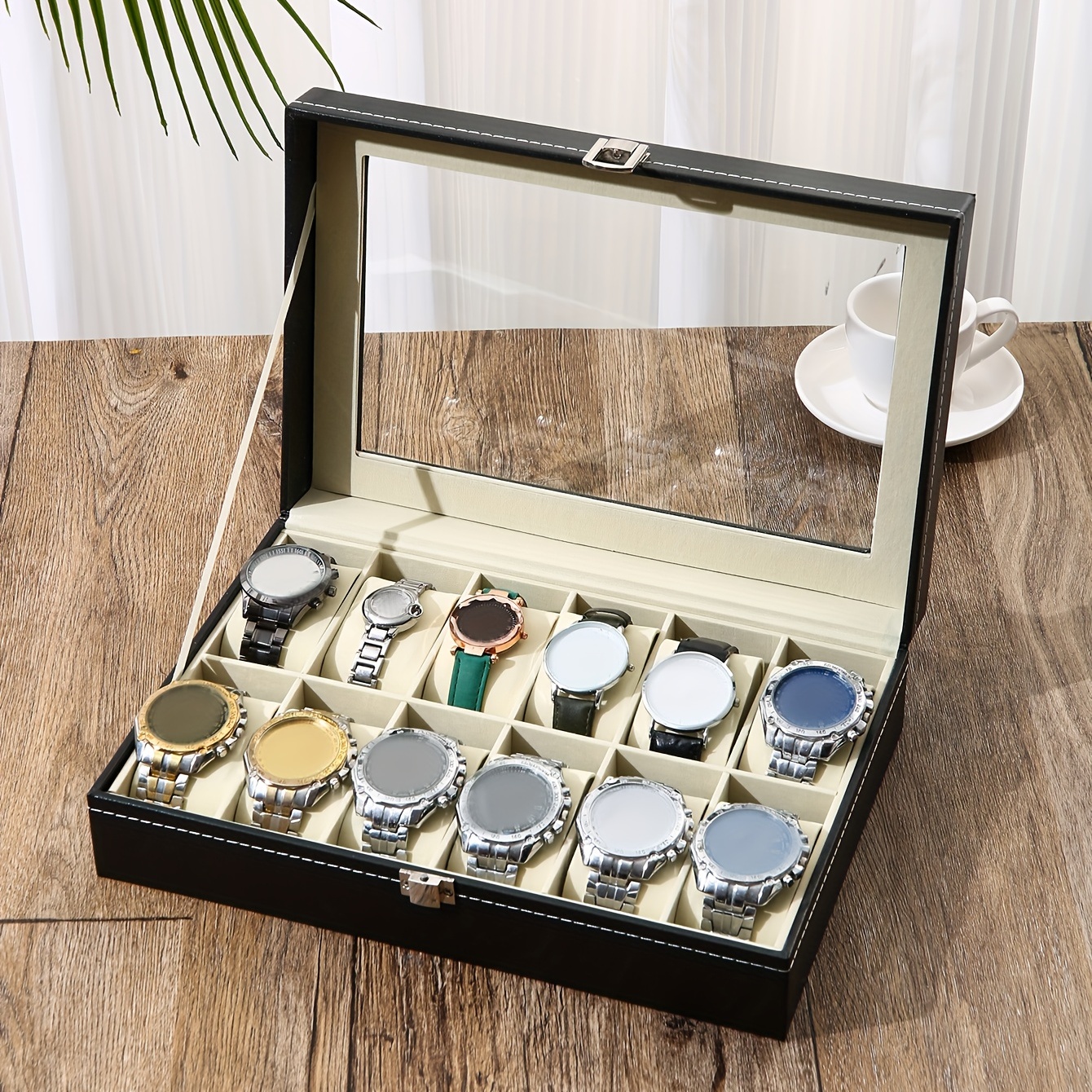 A Faux Leather Watch Storage B - Jewelry Box That Holds Watches 리뷰 및 가격