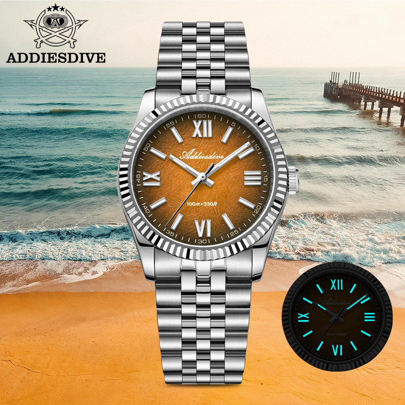 ADDIESDIVE Men's VH31 Quartz M - Moments Watches & Jewelry Vaughan Mills 리뷰 및 가격