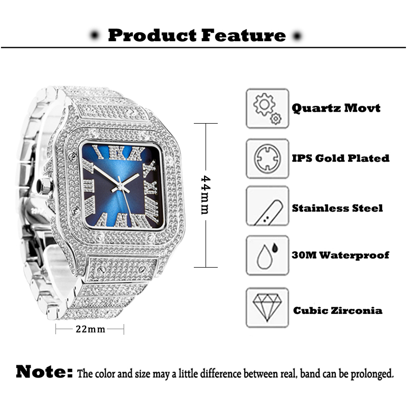 MISSFOX Mens Watches Hip Hop B - Jewelry Watches Brands 리뷰 및 가격
