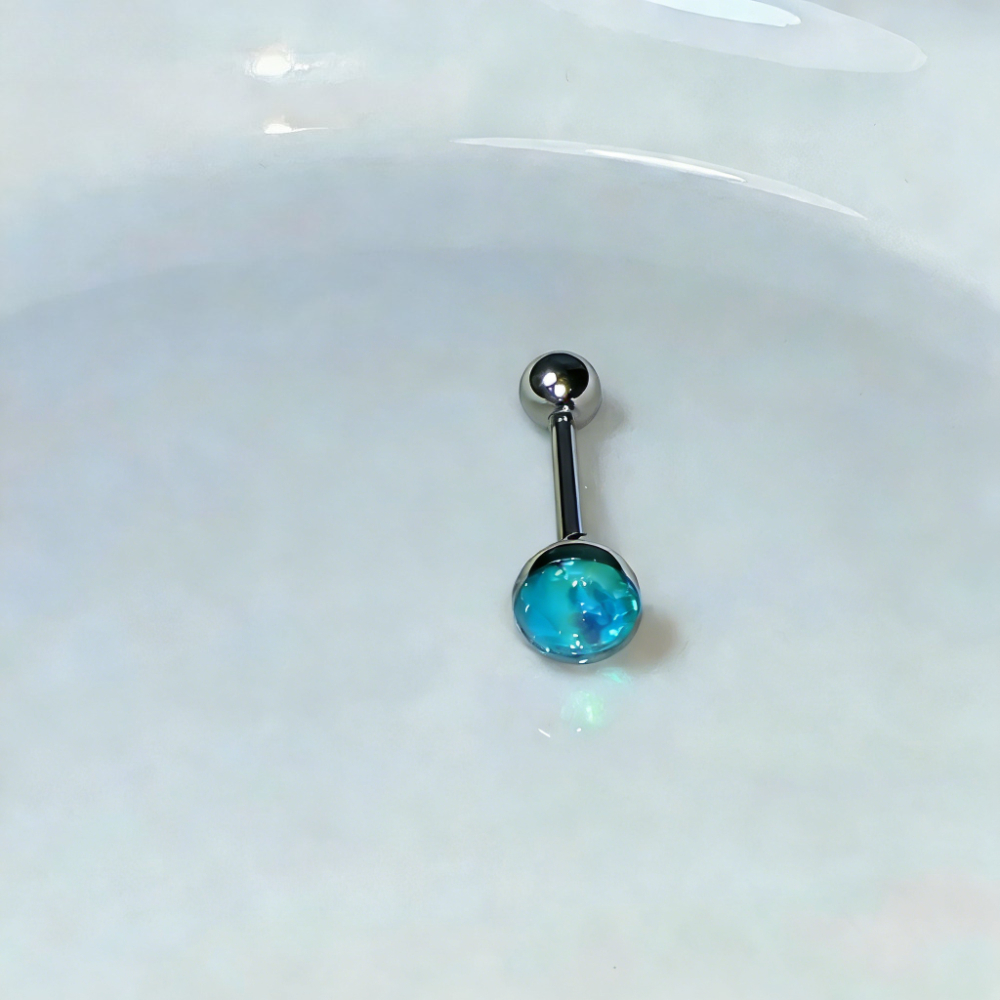 1Pc High-Quality Trendy Blue G - Titanium Steel Ring 리뷰 및 가격