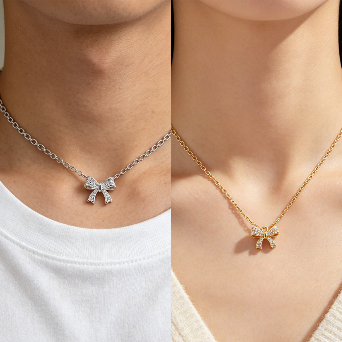 Bow Pendant Necklace with High - Eve Jewelry & Watches Distribuidor Oficial Rolex Buenos Aires 리뷰 및 가격