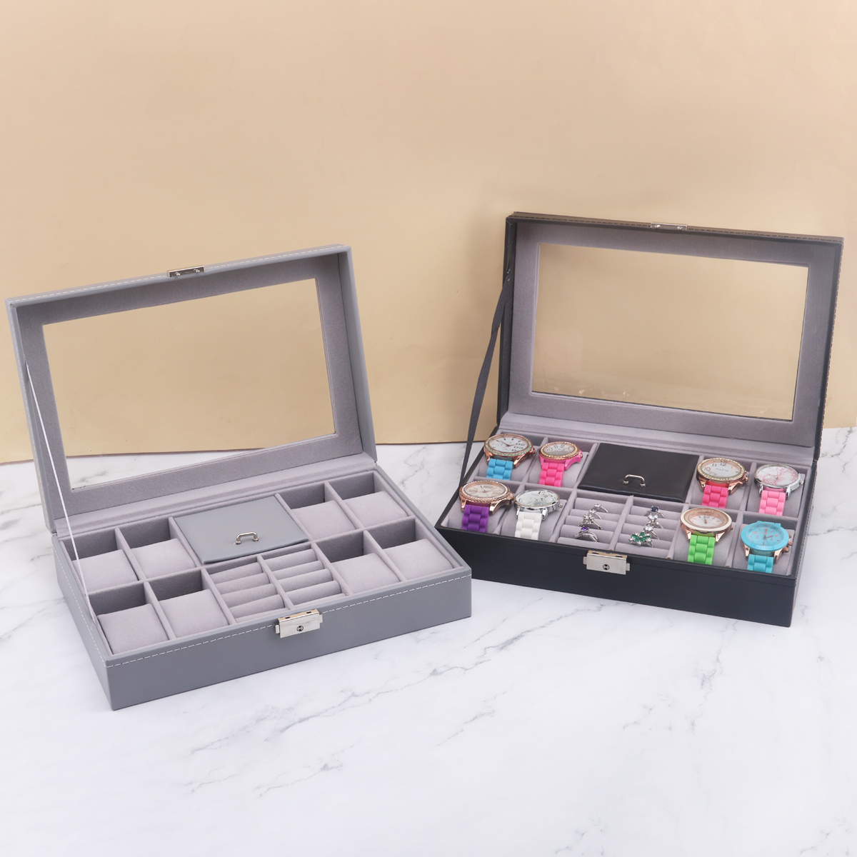 8-grid light luxury watch and  - Jewelry Box That Holds Watches 리뷰 및 가격