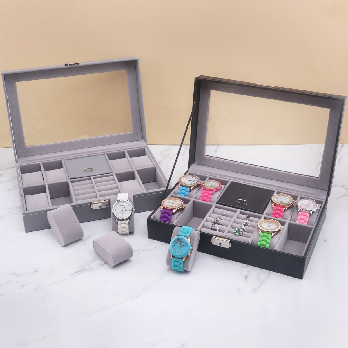 8-grid light luxury watch and  - Jewelry Box That Holds Watches 리뷰 및 가격