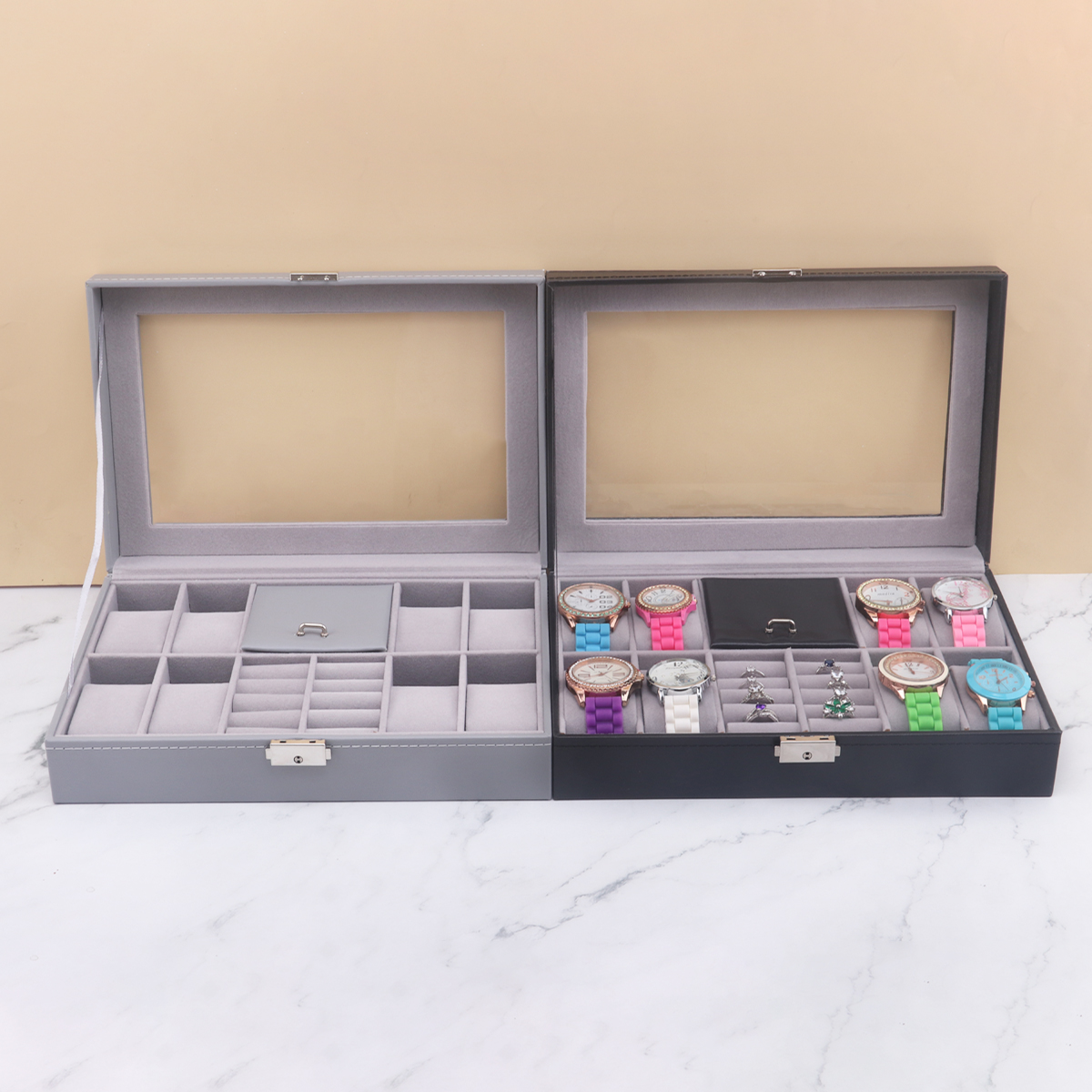 8-grid light luxury watch and  - Jewelry Box That Holds Watches 리뷰 및 가격
