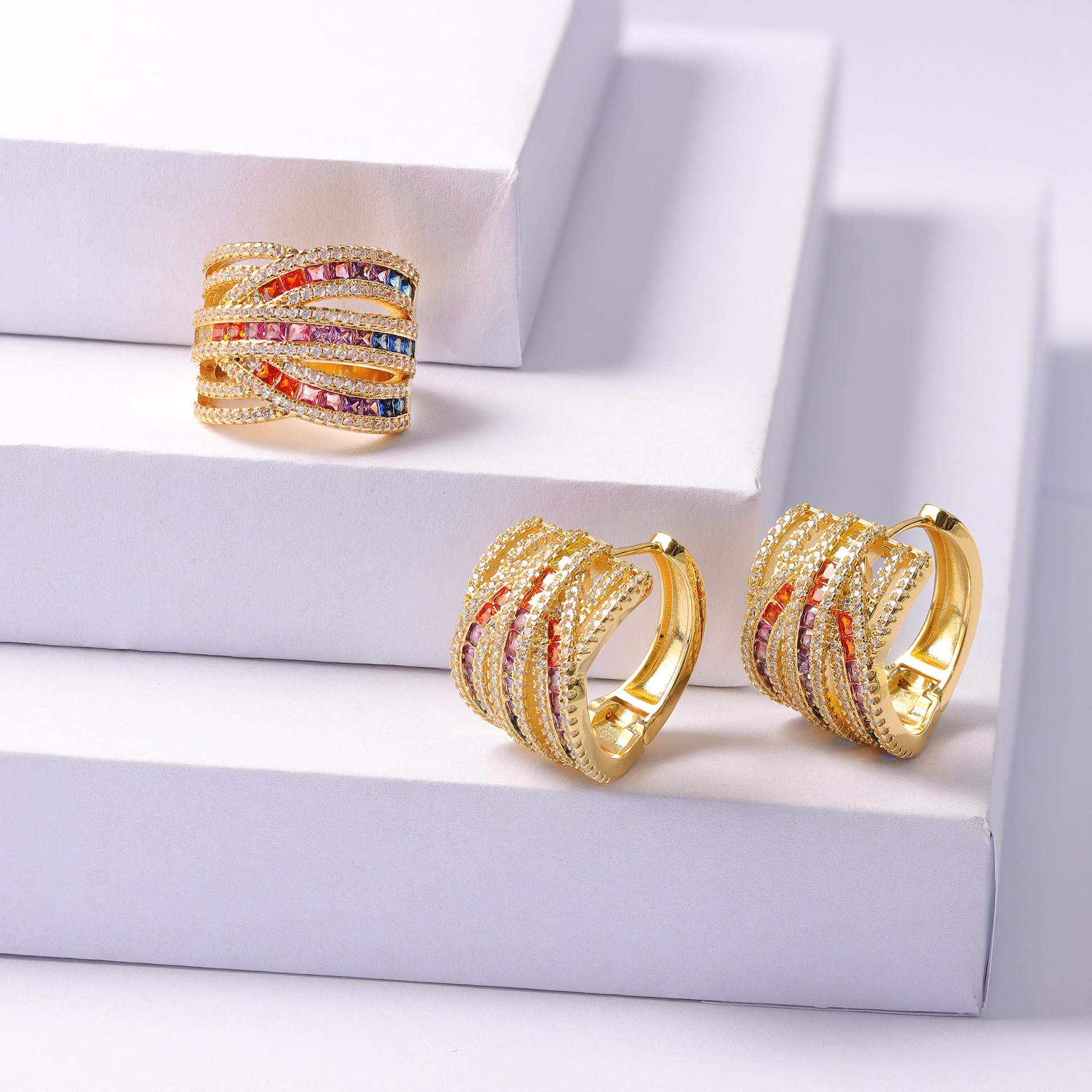 Colorful Ring for Women sparli - Eve Jewelry & Watches Distribuidor Oficial Rolex Buenos Aires 리뷰 및 가격