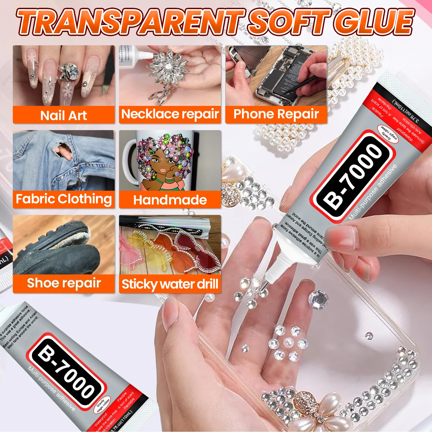 1-10Pcs B-7000 Super Glue Lool - Jewelry Repair & Watches Reviews 리뷰 및 가격