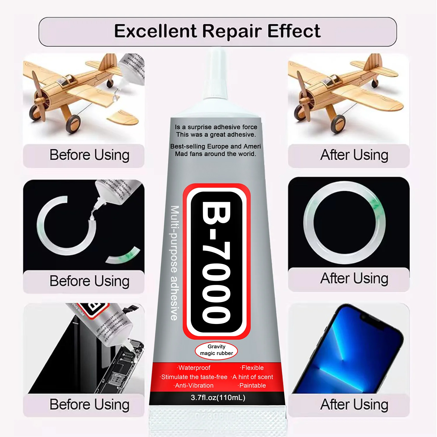 1-10Pcs B-7000 Super Glue Lool - Jewelry Repair & Watches Reviews 리뷰 및 가격