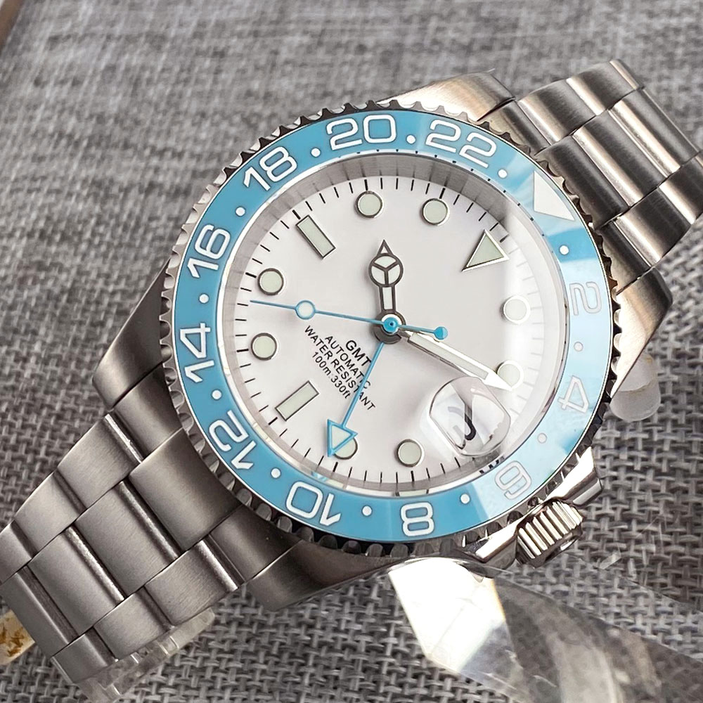 Customized 40mm Ice Blue Dial  - Jewelry For Watches 리뷰 및 가격