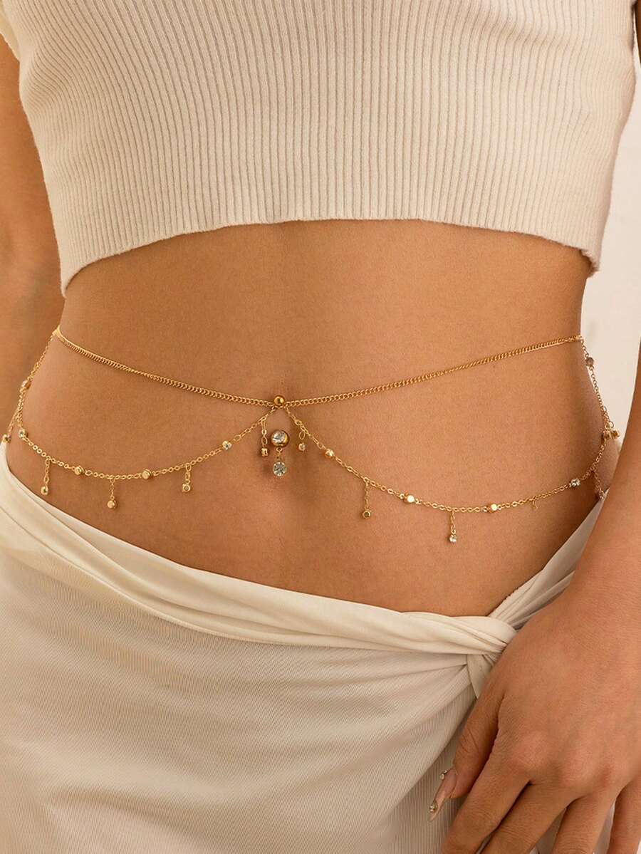 Fashionable beach tassel waist - Titanium Steel Ring 리뷰 및 가격