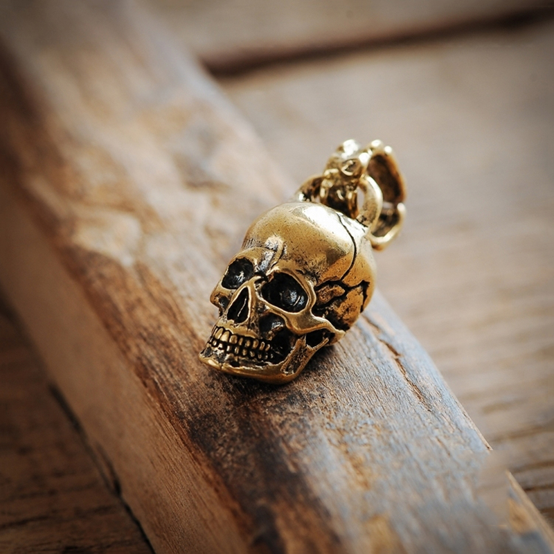 Vintage Punk Skull Head Keyrin - Gothic Skull Ring 리뷰 및 가격
