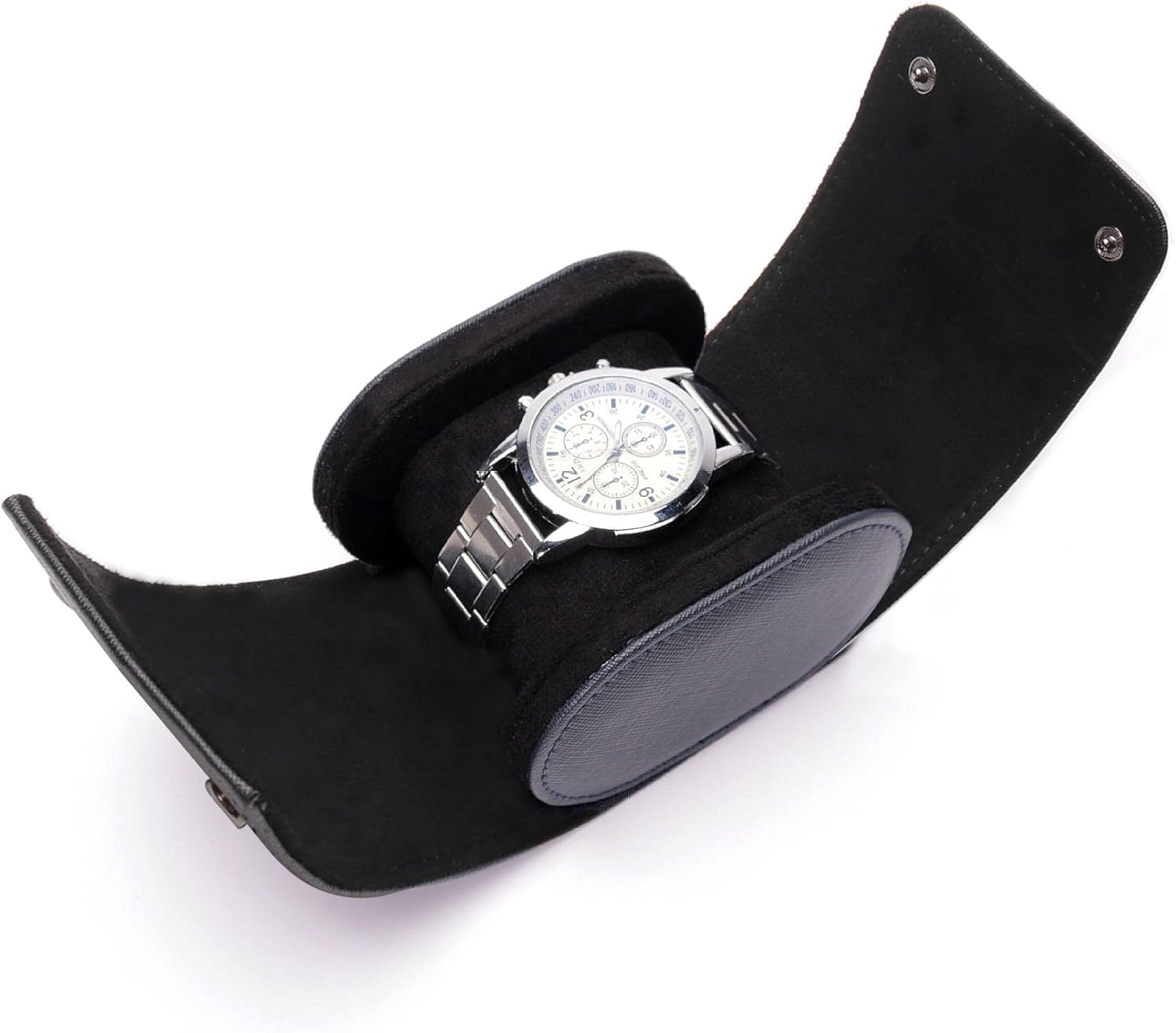 Leather Travel Watch Case Sing - Jewelry Organizer Watches 리뷰 및 가격