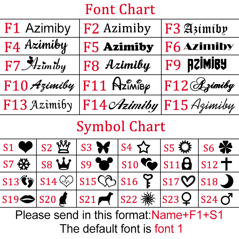 Azimiby Customizable Name Clas - Engraved Name Necklace 리뷰 및 가격