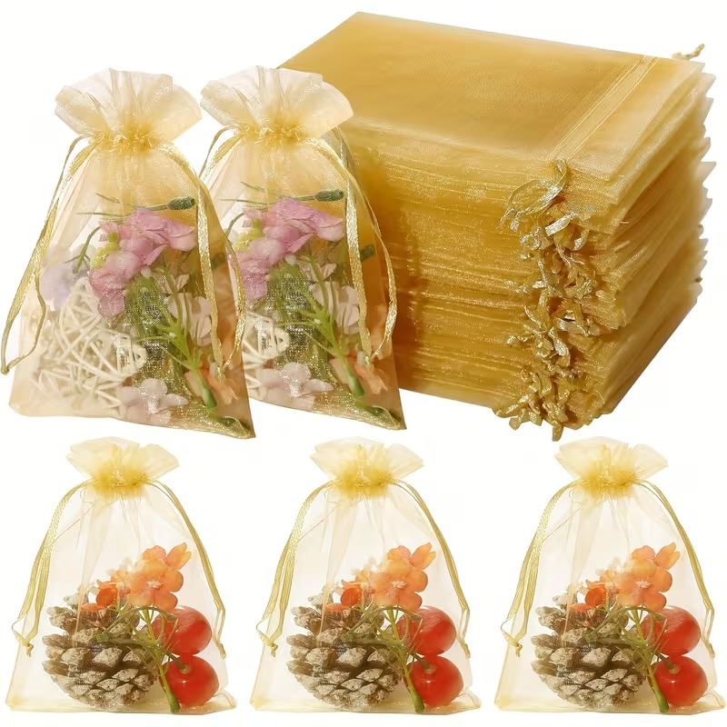 500pcs GOLD Organza Jewelry Po - Eve Jewelry & Watches Distribuidor Oficial Rolex Buenos Aires 리뷰 및 가격