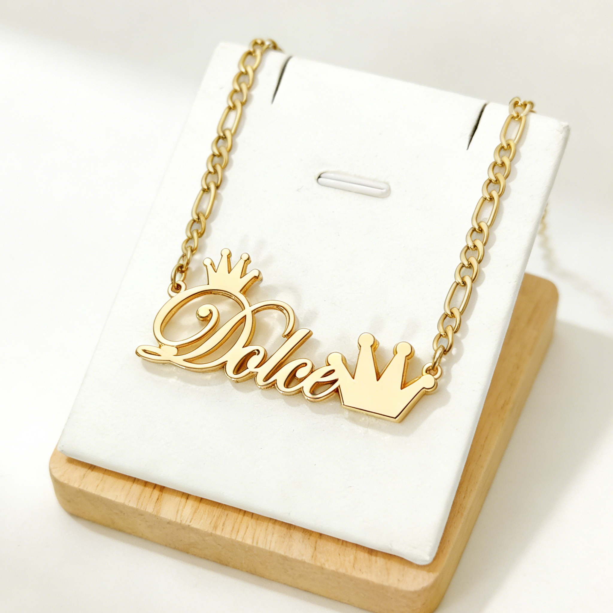 DUOYING Custom Name Jewelry Se - Engraved Name Necklace 리뷰 및 가격