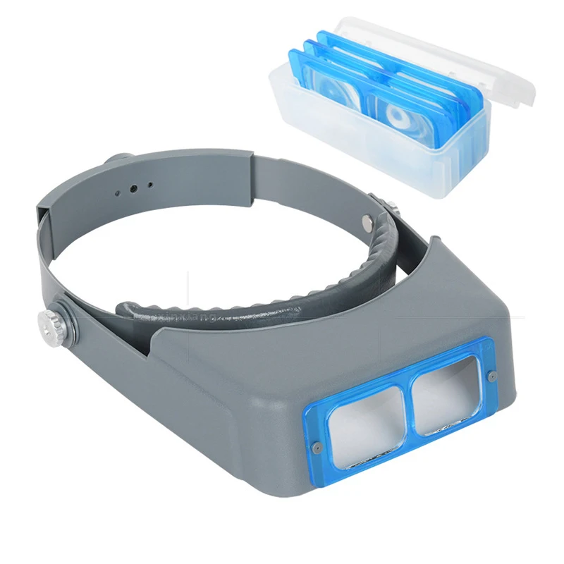 Head-Mounted Double Lens Magni - Jewelry Watches Repair 리뷰 및 가격