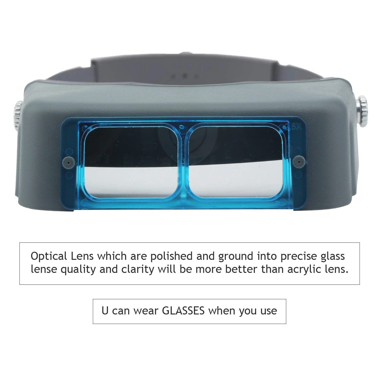 Head-Mounted Double Lens Magni - Jewelry Watches Repair 리뷰 및 가격