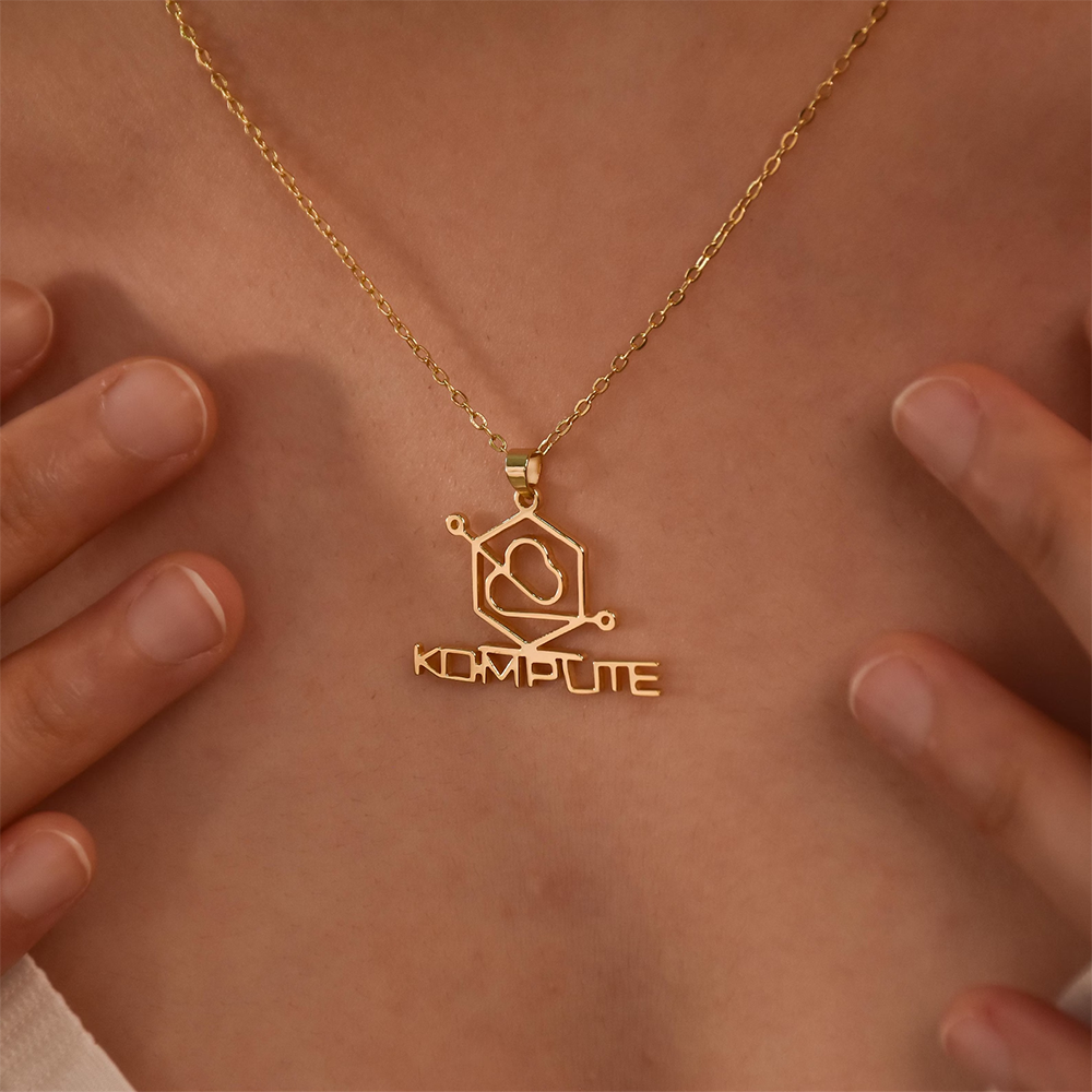 Custom Company Logo Necklace P - Engraved Name Necklace 리뷰 및 가격