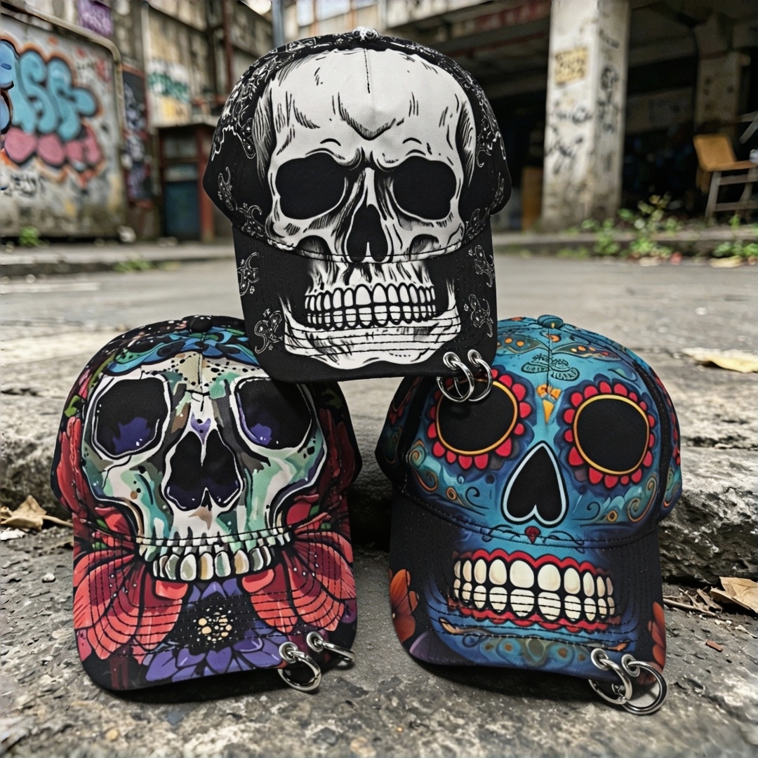 Unisex Day of the Dead Sugar S - Gothic Skull Ring 리뷰 및 가격