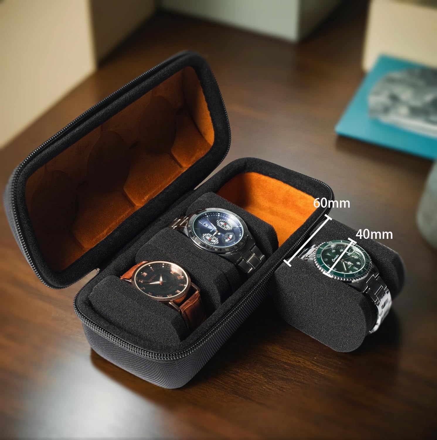 Hard Watch Case for Travel - 3 - Jewelry Organizer Watches 리뷰 및 가격