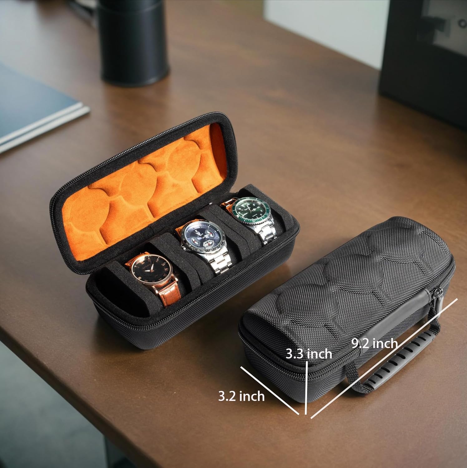 Hard Watch Case for Travel - 3 - Jewelry Organizer Watches 리뷰 및 가격