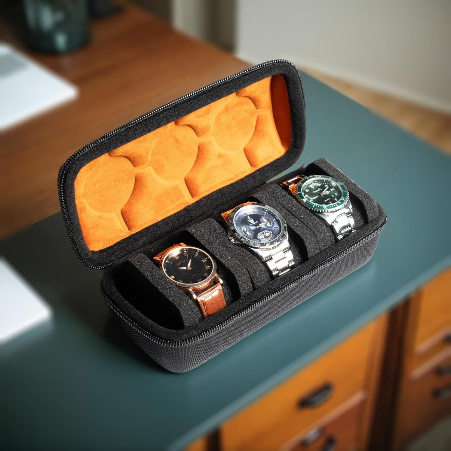 Hard Watch Case for Travel - 3 - Jewelry Organizer Watches 리뷰 및 가격