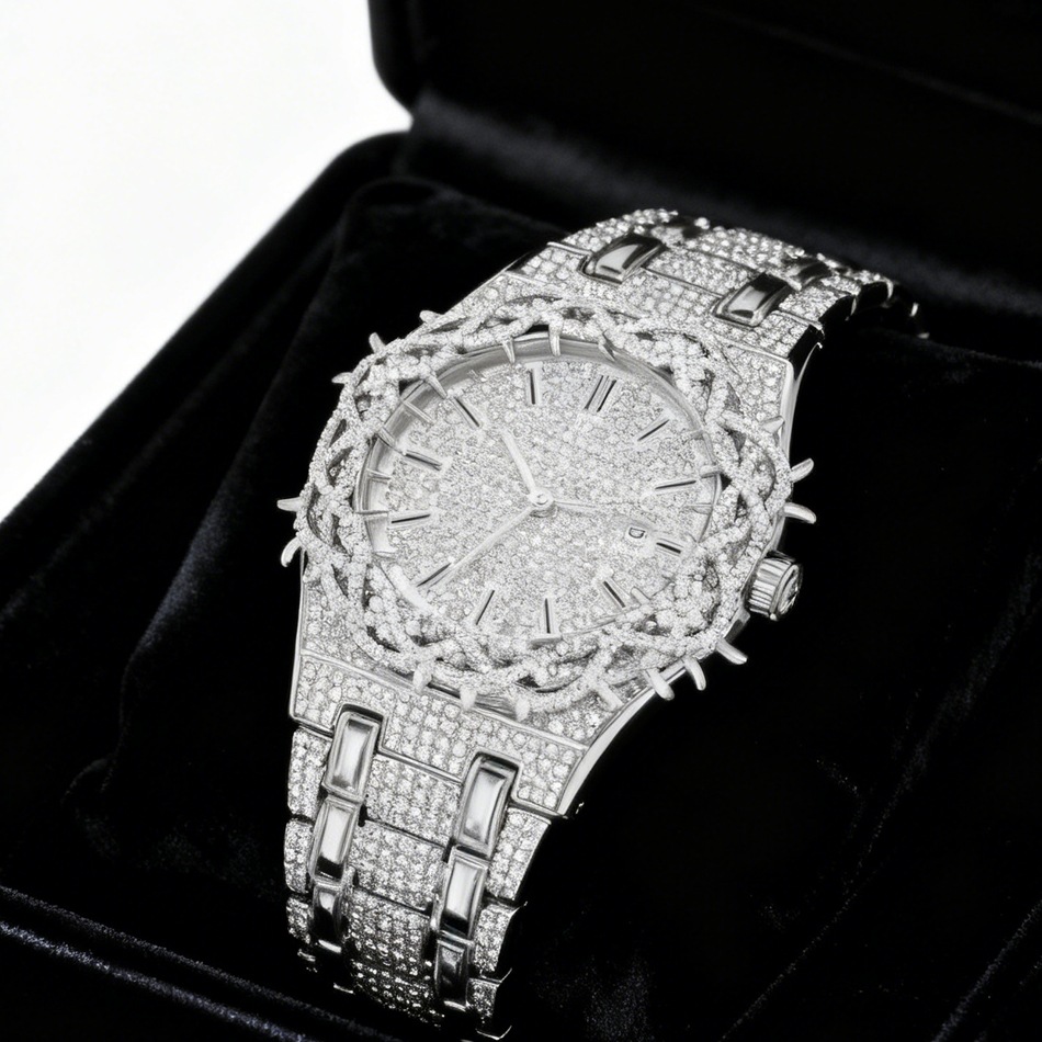 PINTIME Hot Fashion Full Diamo - Jewelry Watches Brands 리뷰 및 가격