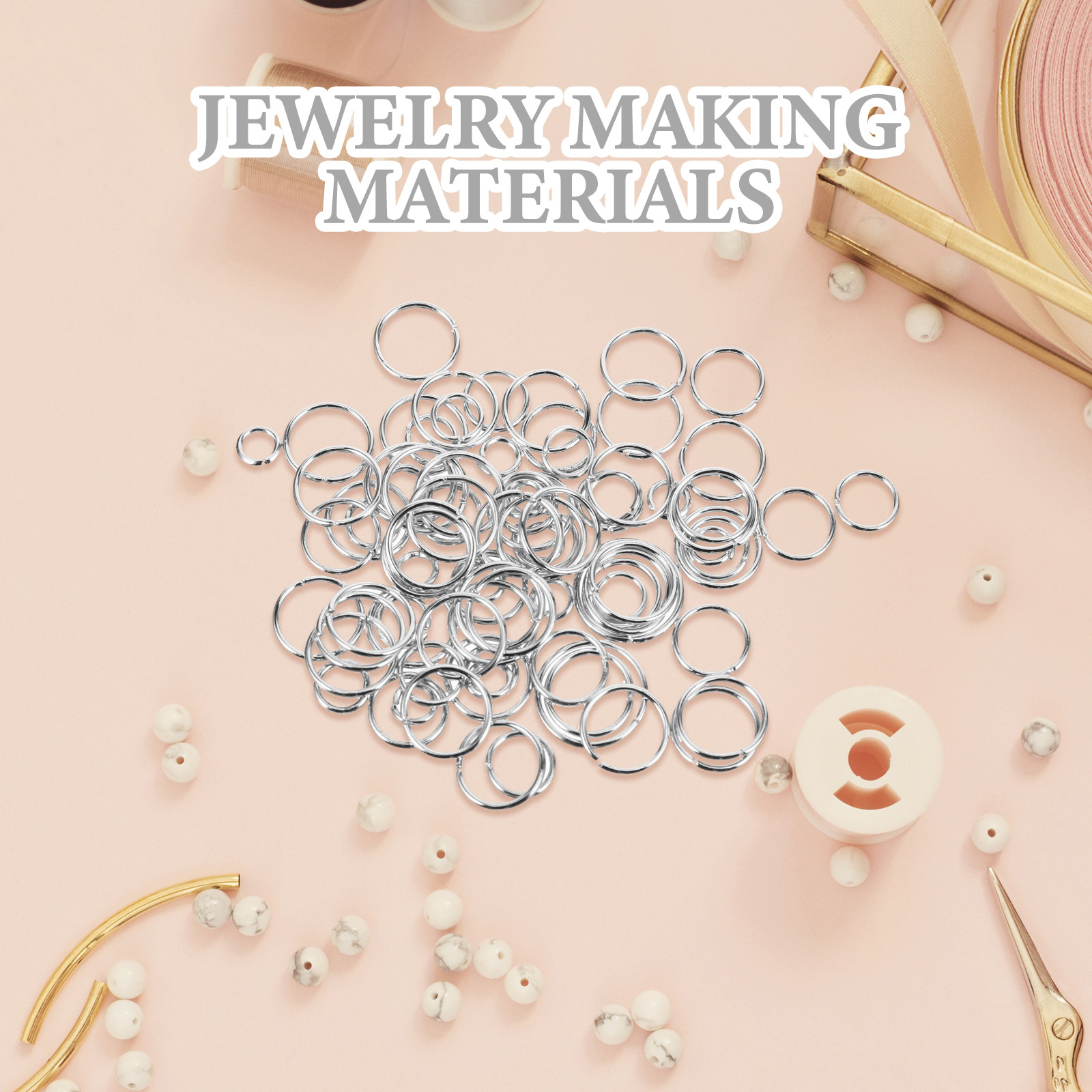 1200Pcs Metal Open Jump Rings  - Jewelry Repair & Watches Reviews 리뷰 및 가격