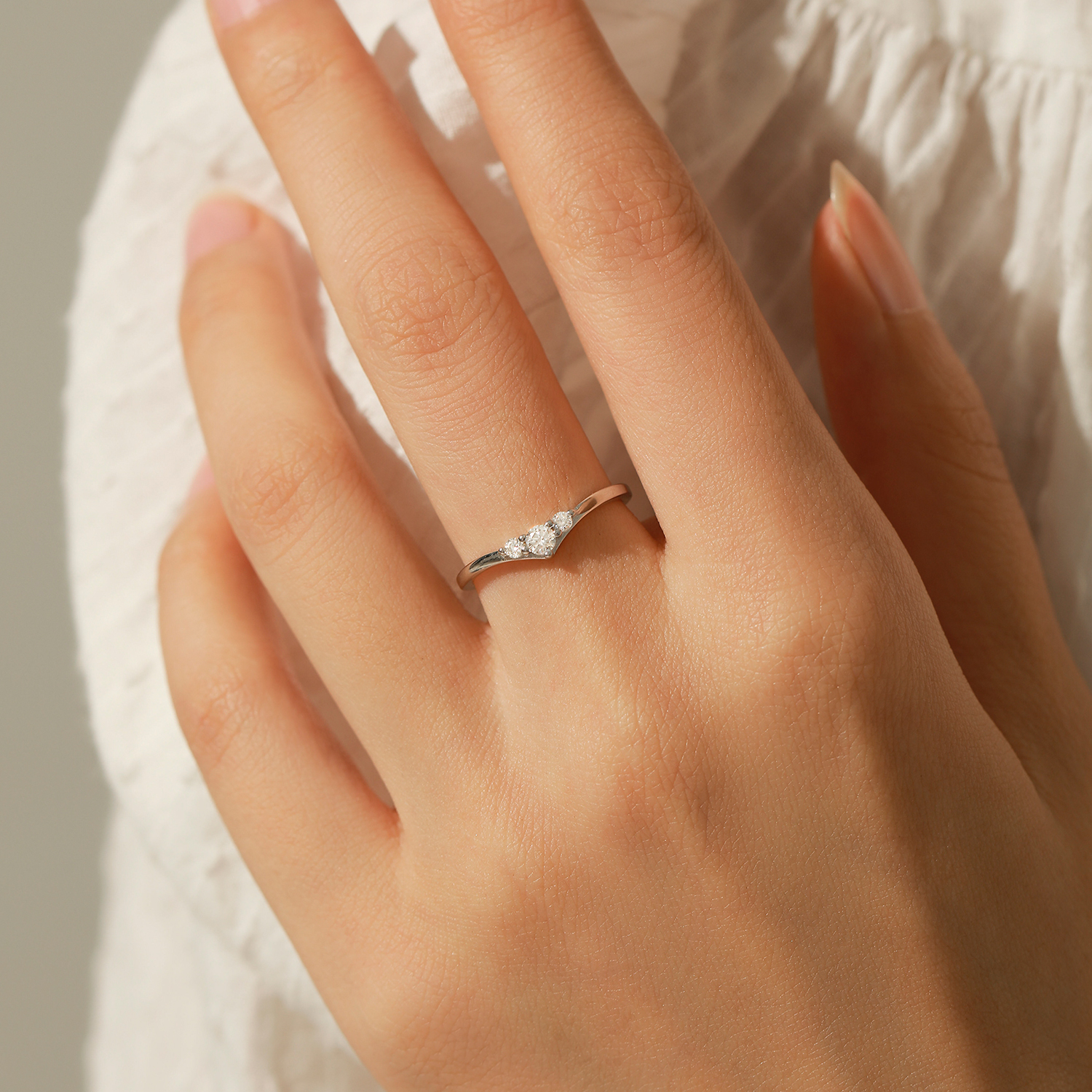 MODIAN Simple Eternity Moissan - Statement Cocktail Ring 리뷰 및 가격
