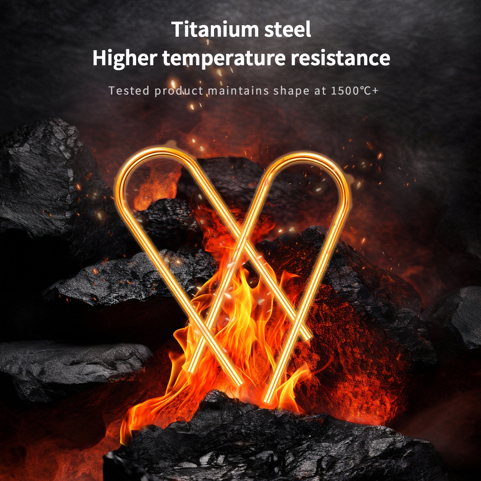 1 Box /100 Pieces U-shaped tit - Titanium Steel Ring 리뷰 및 가격