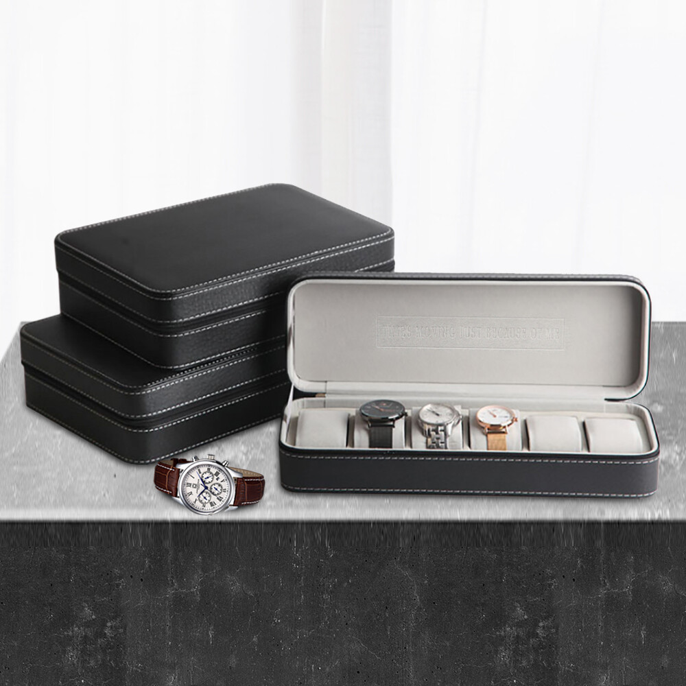 Bymaocar Portable 6 Slot Zippe - Jewelry Organizer Watches 리뷰 및 가격