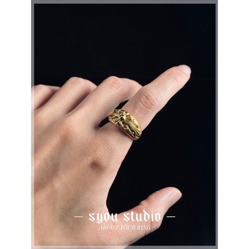 Gold Iris Ring  Gothic Jewelry - Titanium Steel Ring 리뷰 및 가격
