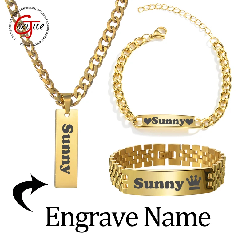 Goxijite Custom Engraved Name  - Engraved Name Necklace 리뷰 및 가격