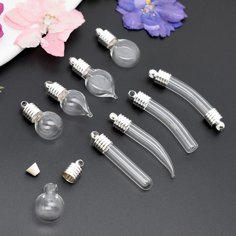 1pieces Glass Vial Pendants Si - Engraved Name Necklace 리뷰 및 가격