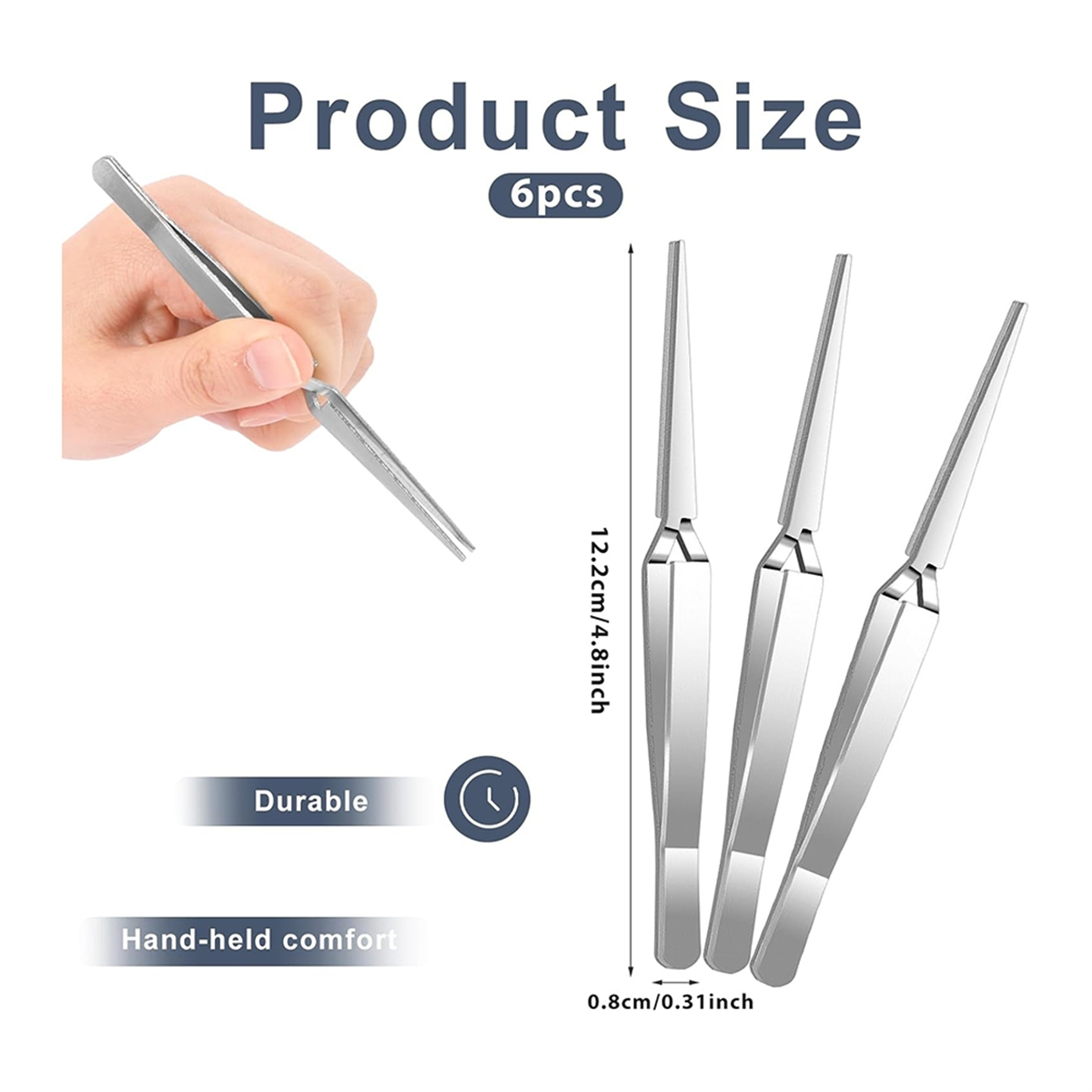Craft Tweezers, 6 Pieces Locki - Jewelry Watches Repair 리뷰 및 가격