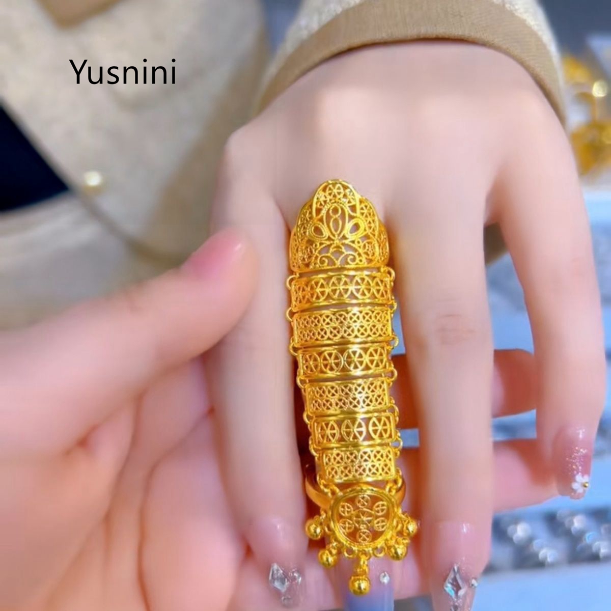 Hot Selling New Dubai Jewelry  - Statement Cocktail Ring 리뷰 및 가격