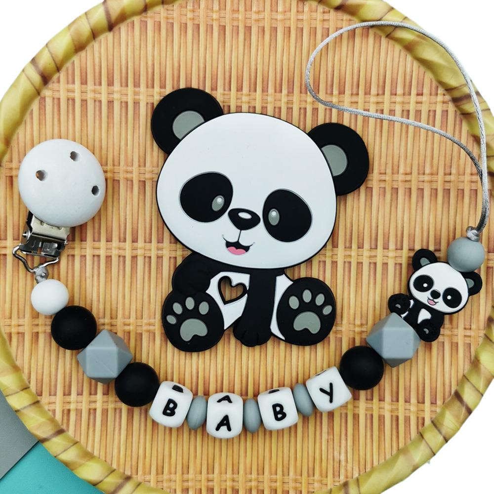 Panda Customized English Silic - Engraved Name Necklace 리뷰 및 가격