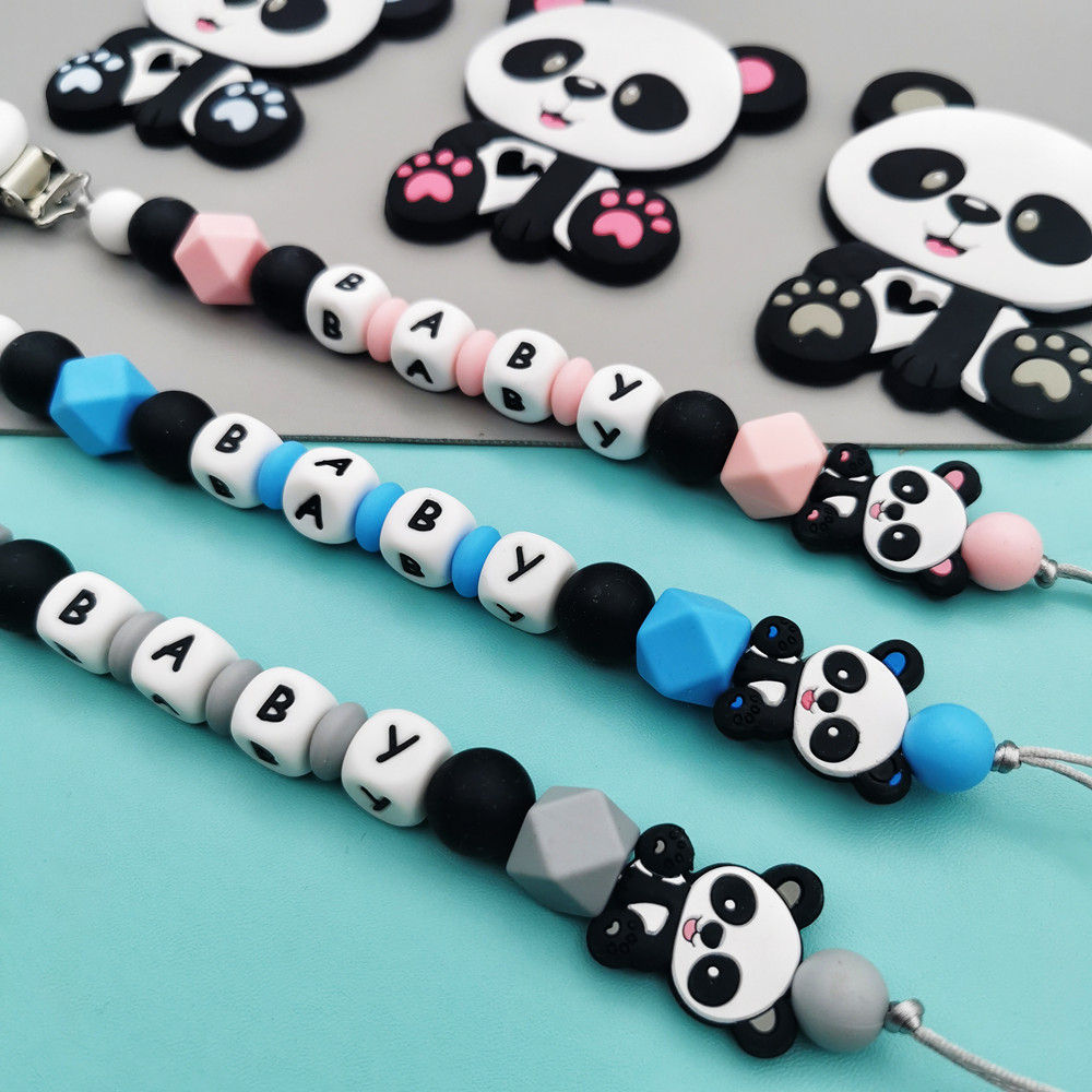 Panda Customized English Silic - Engraved Name Necklace 리뷰 및 가격