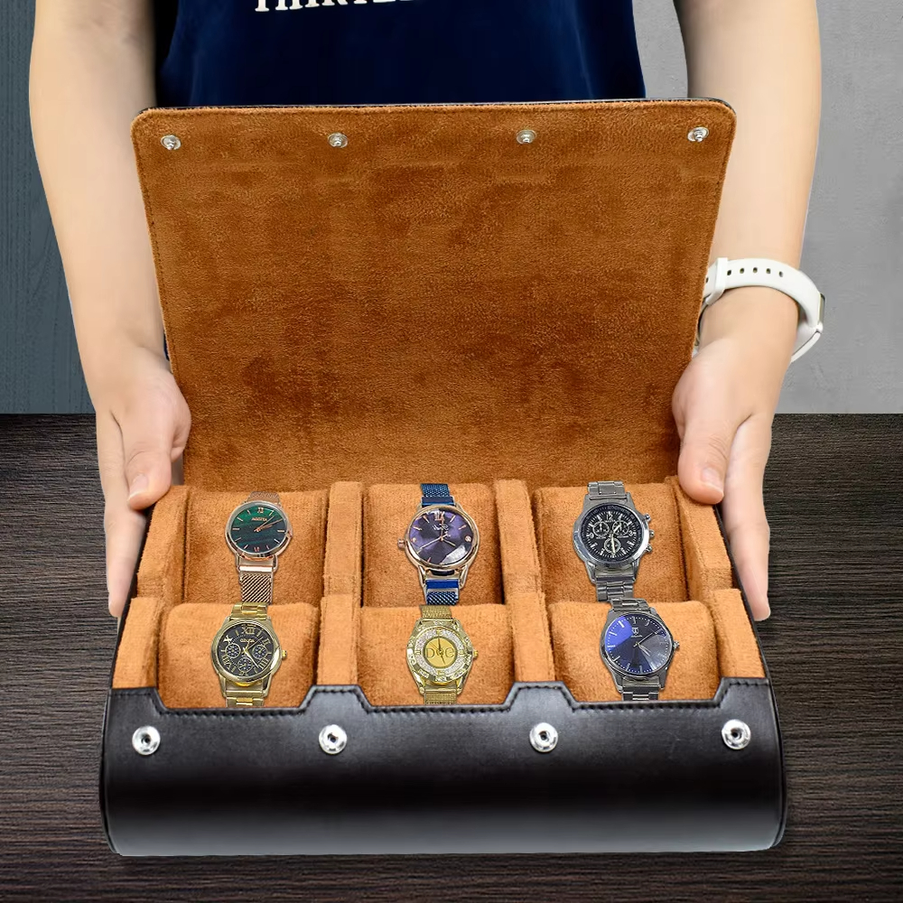 Watch Travel Case for Men Wome - Jewelry Organizer Watches 리뷰 및 가격