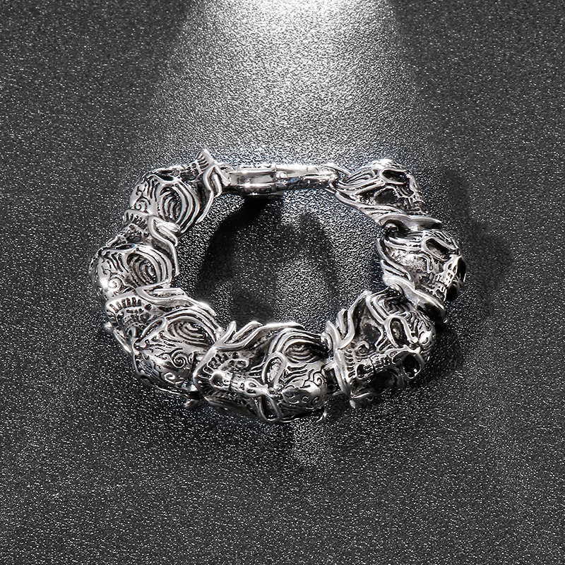 Fongten Gothic 20cm Bracelet f - Gothic Skull Ring 리뷰 및 가격